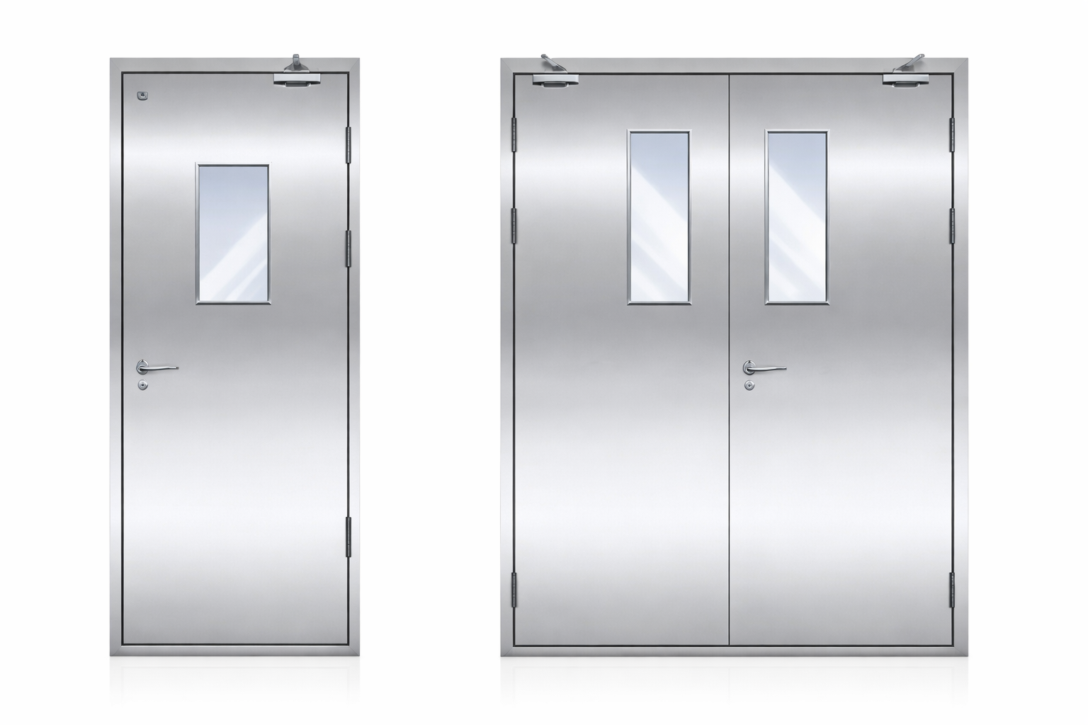 Stainless Steel fire Rated Door - Cronax Automation